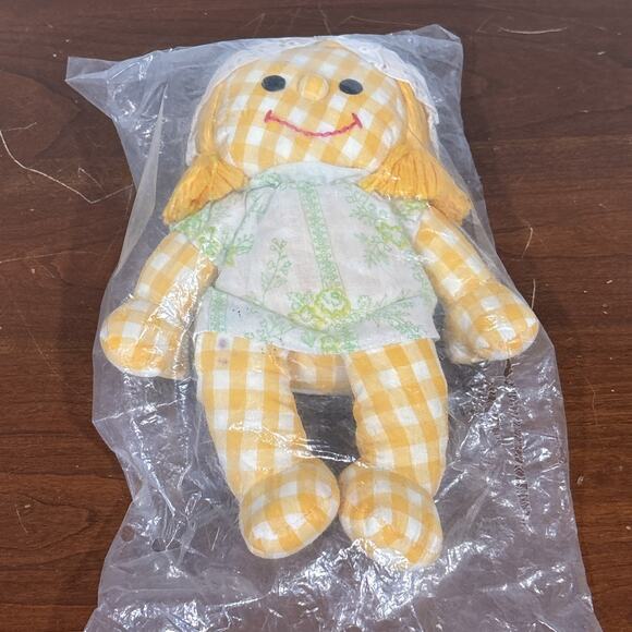 Romper Room “Sweet Dreams Abigail” Doll – Yellow White Gingham Dress – Vintage - Picture 10 of 10